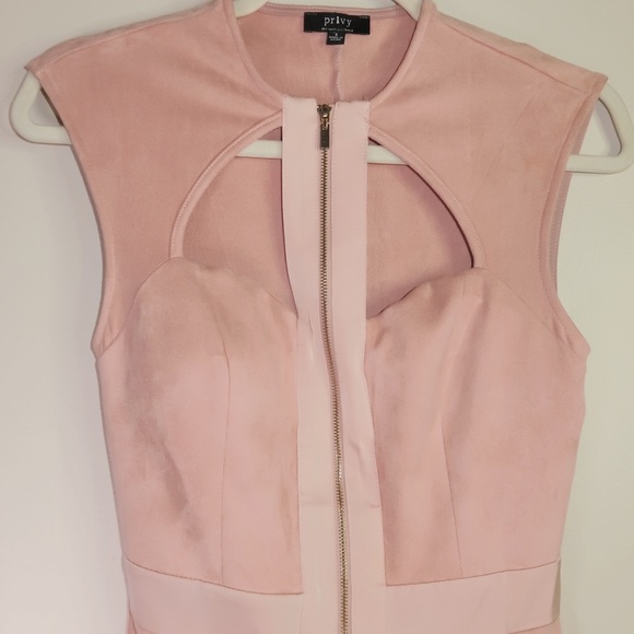 Suede mini dress - Picture 3 of 3